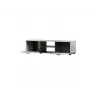 TV-meubel cama meble SOHO 140x43x37 cm — bovenkant cashmere, zwart frame