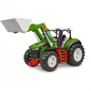 BRUDER tractor met voorlader model BR-03451 – robuuste speelgoedtractor met beweegbare lader