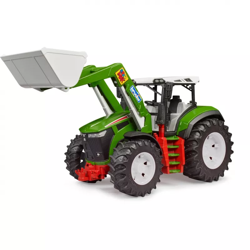 BRUDER tractor met voorlader model BR-03451 – robuuste speelgoedtractor met beweegbare lader