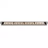 Patchpanel Digitus CAT 6 Class E High Density afgeschermd zwart