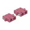 Glasvezel SC-koppeling bus-bus DELOCK 85998, paars, 4-pack