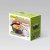Maestro MR-4624C pan met deksel 24 cm 4 l zwart