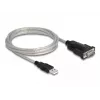 DeLOCK adapter USB 2.0 Type-A naar serieel RS-232 D-Sub 9 + D-Sub 25