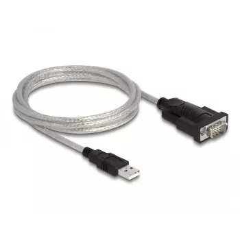 DeLOCK adapter USB 2.0 Type-A naar serieel RS-232 D-Sub 9 + D-Sub 25