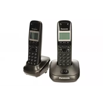 Panasonic KX-TG2512 DECT-telefoon grijs nummerweergave