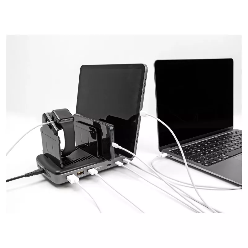 DeLOCK USB-laadstation 3 x USB Type-C PD 3 x USB Type-A 112 W