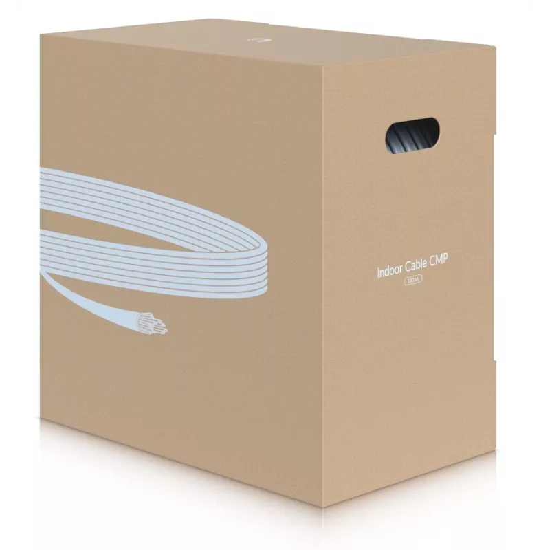Netwerkkabel Ubiquiti UACC-Cable-C6A-CMP U/UTP Cat6a 305 m wit