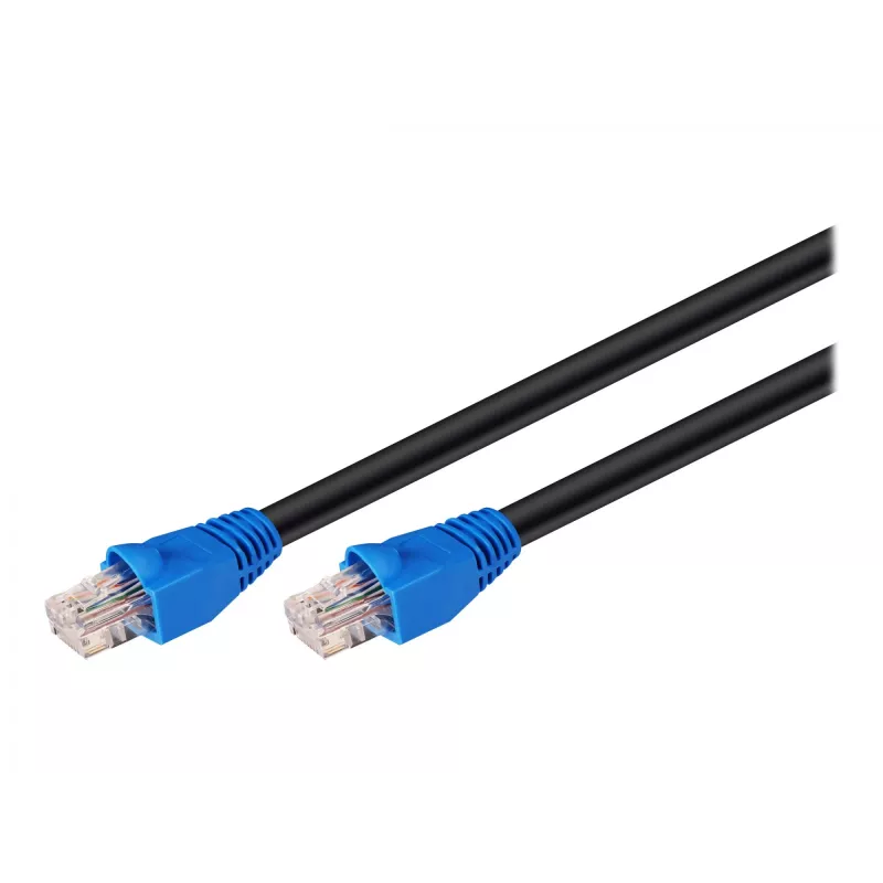 Goobay 94393 Ethernet-patchkabel zwart