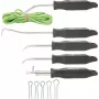 Voorruitmontageset ks tools 140.2240, 5-delige set voor glasaanpassing en afdichting
