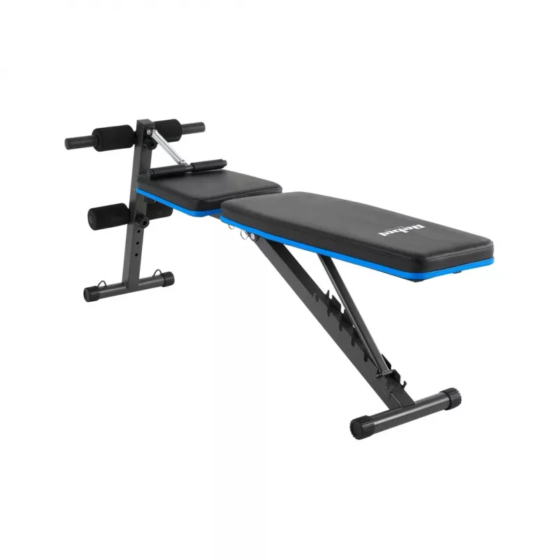 Verstelbare trainingsbank Rebel RBA-2003 met beenfixatie en weerstandsbanden