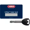 ABUS 59715 fietsslot zwart - rood 1200 mm kettingslot (59715)