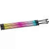 iCUE ARGB PSU kabelstrips, LED-strip 2x 240 mm, voor voeding - kabel