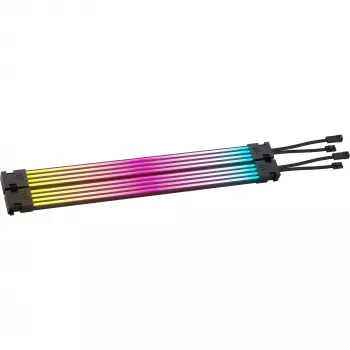 iCUE ARGB PSU kabelstrips, LED-strip 2x 240 mm, voor voeding - kabel