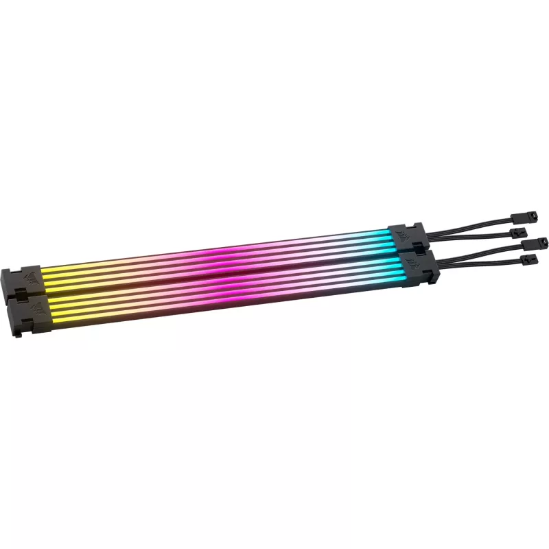 iCUE ARGB PSU kabelstrips, LED-strip 2x 240 mm, voor voeding - kabel