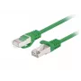 Lanberg PCF6-20CC-0025-G Cat.6 F/UTP patchkabel, verpakking van 10, 0,25 m, Groen