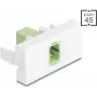 Patchpanel-module DELOCK 90894 SC simplex, limoengroen wit