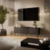 Cama LUCCA 3D TV-kast 165x40x59 zwart