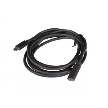 USB-kabel LANBERG CA-USBE-20CC-0015-BK USB-C naar USB-C 1,5 m, USB 3.2 Gen 1 (5 Gbit/s), vergulde contacten, zwart