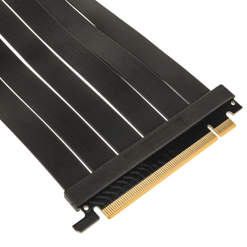 Kolink PCI Express 5.0 x16 naar x16 riser-kabel, 90 graden, zwart – 30 cm