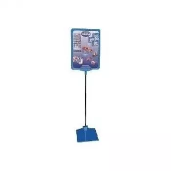 Displaystandaard Franken PSM A4 03 metalen voet, A4-formaat, blauw