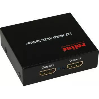 ROLINE HDMI-videosplitter, 2-voudig, 4K60 (14.01.3559)