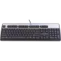 HP 701429-061 Toetsenbord USB QWERTY Italiaans zwart, zilver