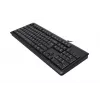 A4Tech KR-92 toetsenbord universeel USB QWERTY Engels zwart