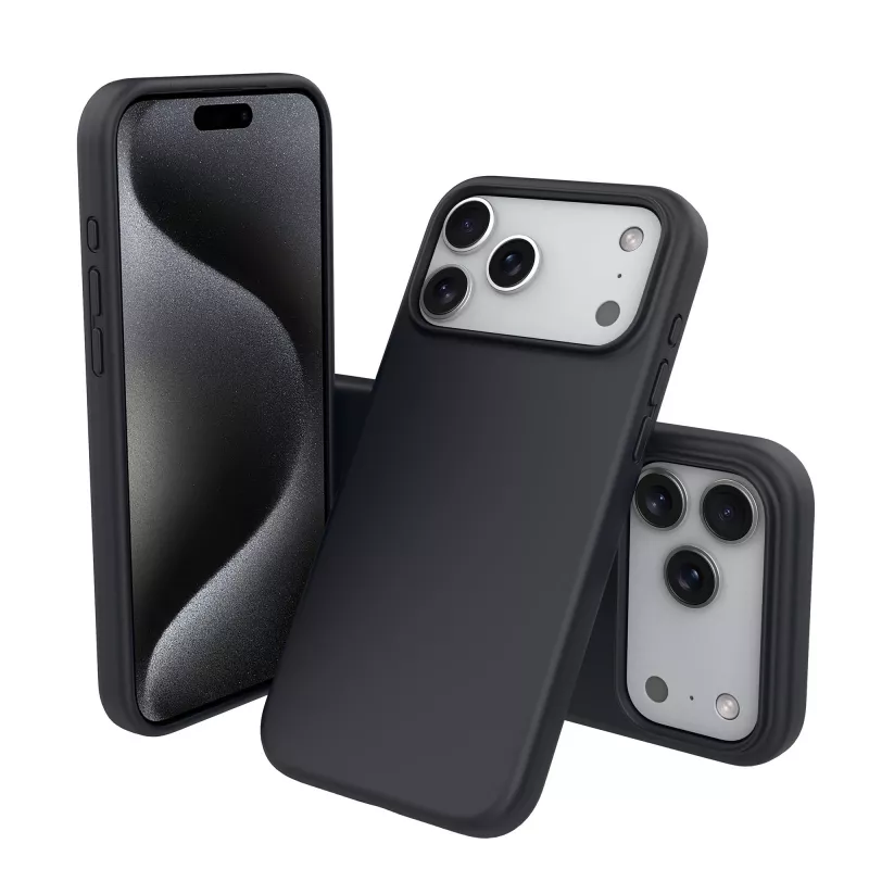 NEVOX StyleShell SHOCK (zwart, iPhone 17 Pro Max, compatibel met MagSafe)