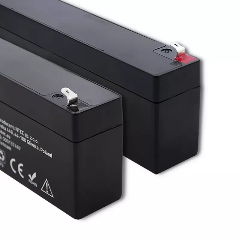 Verzegelde AGM-accu QOLTEC 12V 2,3Ah voor UPS- en back-upsystemen, max. ontlading 34,5A