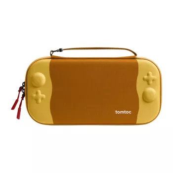 Slanke beschermhoes Tomtoc FancyCase-G05 voor Nintendo Switch 2, geel