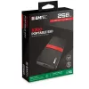 SSD Emtec 256GB USB Type-C 3.2 Gen 1 zwart rood X200