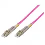Tecline exertis Connect - patchkabel - LC multimode (M) naar LC multimode (M) - 10 m - glasvezel - 50/125 micrometer - OM4 - aquamarijn (39885310)