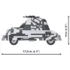 COBI 3114 Historical Collection bouwset, geïmproviseerde pantserwagen Kubus, Opstand van Warschau, 302 stuks