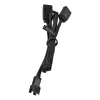 Phanteks PH-CB-DRGB3P_MB – 3-polig – 2 x Molex (3-polig) – recht – recht – zwart – moederbord (PH-CB-DRGB3P_MB)