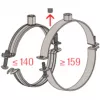 Pijpbeugelset FISCHER FGRS 20-24 met pluggen, 10 stuks