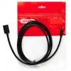 USB-kabel UNITEK Y-C447GBK 0,5m USB 2.0 zwart