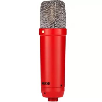 Studio-condensatormicrofoon RØDE NT1 Signature Red — Niere, 20–20000 Hz, -32 dB gevoeligheid, XLR (3-polig), 313 g