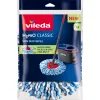 Verwisselbare microvezel mopdoek VILEDA model 178330, blauw/wit, compatibel met Vileda-mops