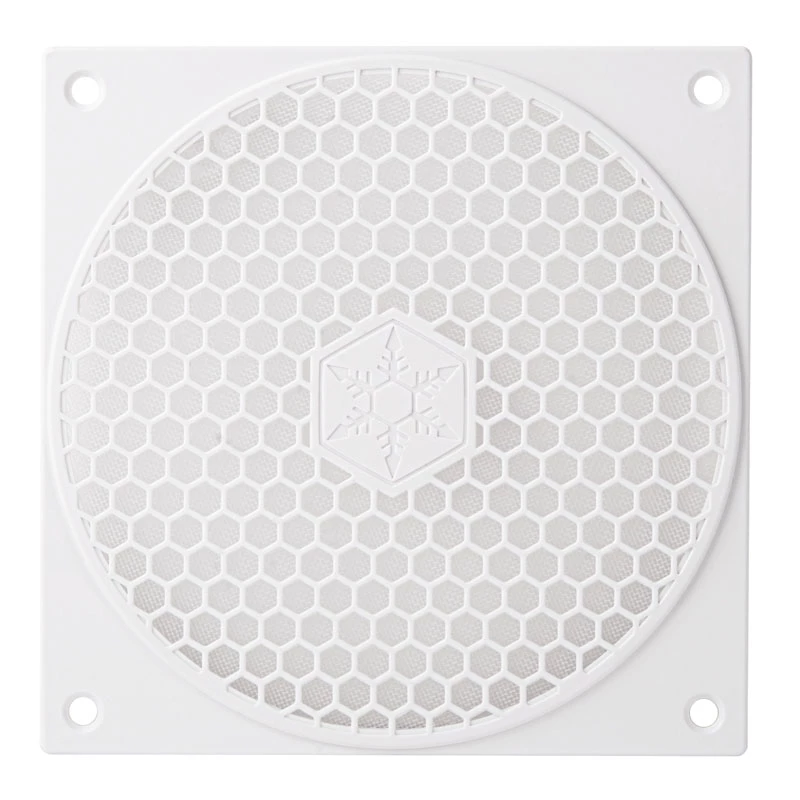 Ventilatorfilter Silverstone FF121 ABS nylon wit 120mm