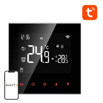 Slimme thermostaat Avatto ZWT100 Zigbee 3A Tuya – thermostaatregeling met Zigbee-connectiviteit, 3A-uitgang