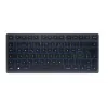 Bluetooth-toetsenbord CHERRY KW 7100 MINI BT QWERTZ Zwitsers blauw draadloos