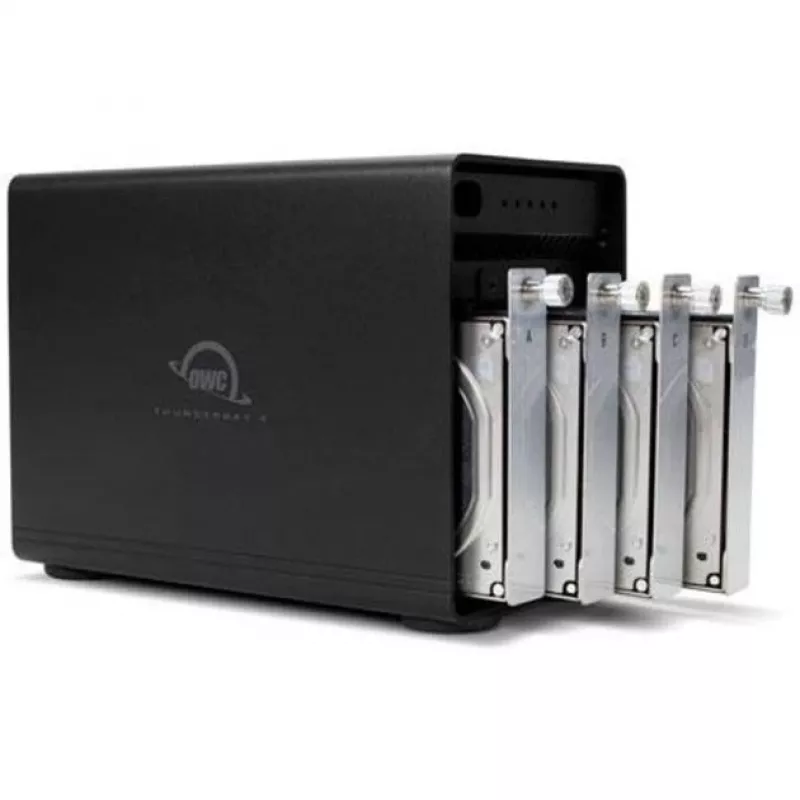 ThunderBay 4 (zwart, 4-bay Thunderbolt 3 externe schijfbehuizing)