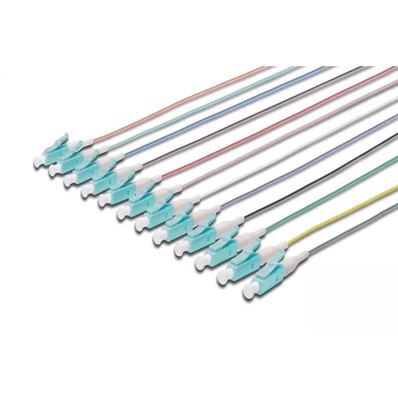Glasvezel-pigtails Digitus LC OM3 50/125 µ simplex 2m