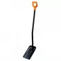 Fiskars Solid metalen schep met D-greep