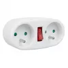 Maclean MCE337E dubbele stopcontactverdeler