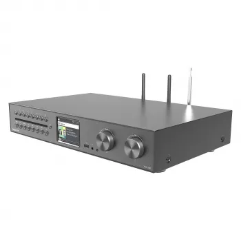 Telestar 5700550 radio internet digitaal zwart, metallic