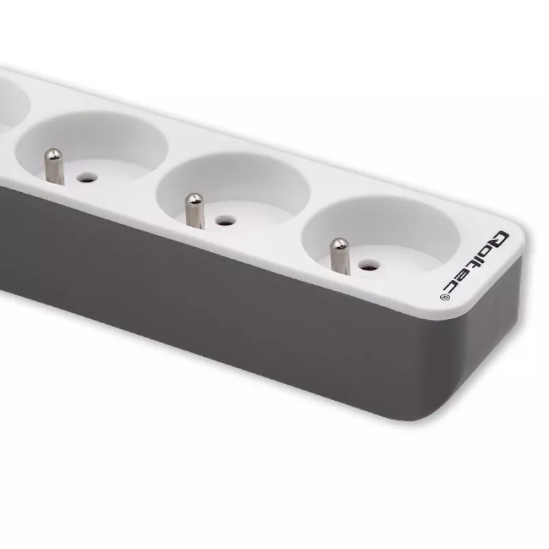 Qoltec 50290 stroomverdeler 1,8 m 5 stopcontacten binnen wit
