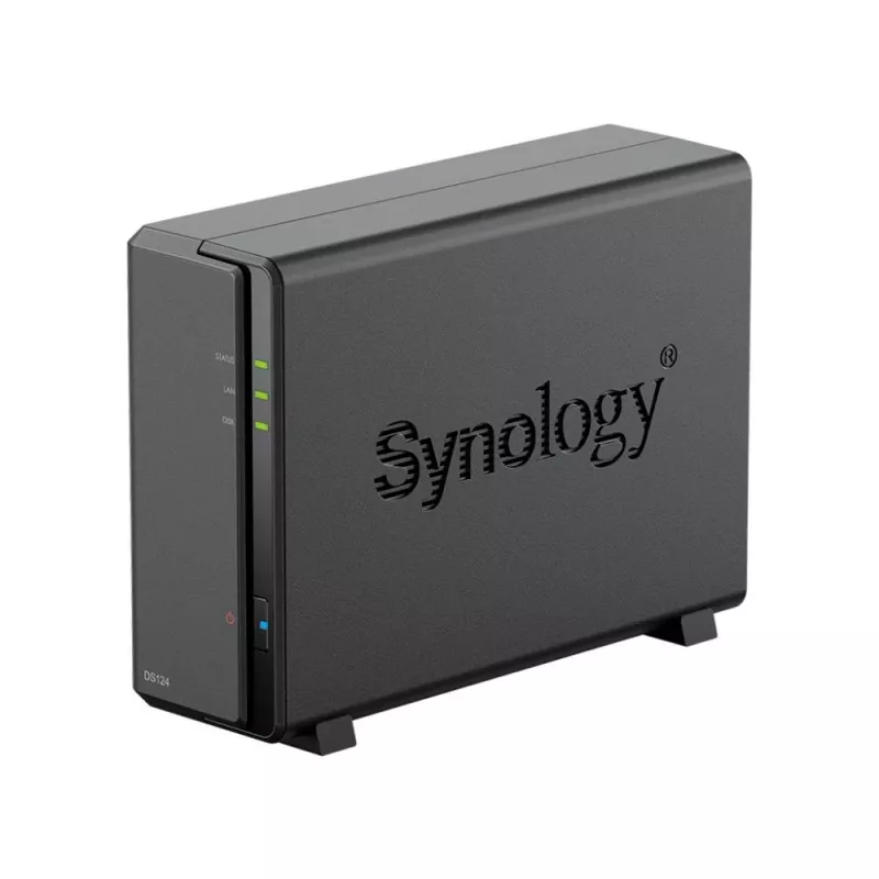 Synology DiskStation DS124 NAS/opslagserver desktop Ethernet LAN zwart RTD1619B