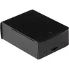 JOY-IT RPI CASE ALU06 - behuizing voor Raspberry Pi 4, aluminium, zwart (RB-ALUCASEP4+06)