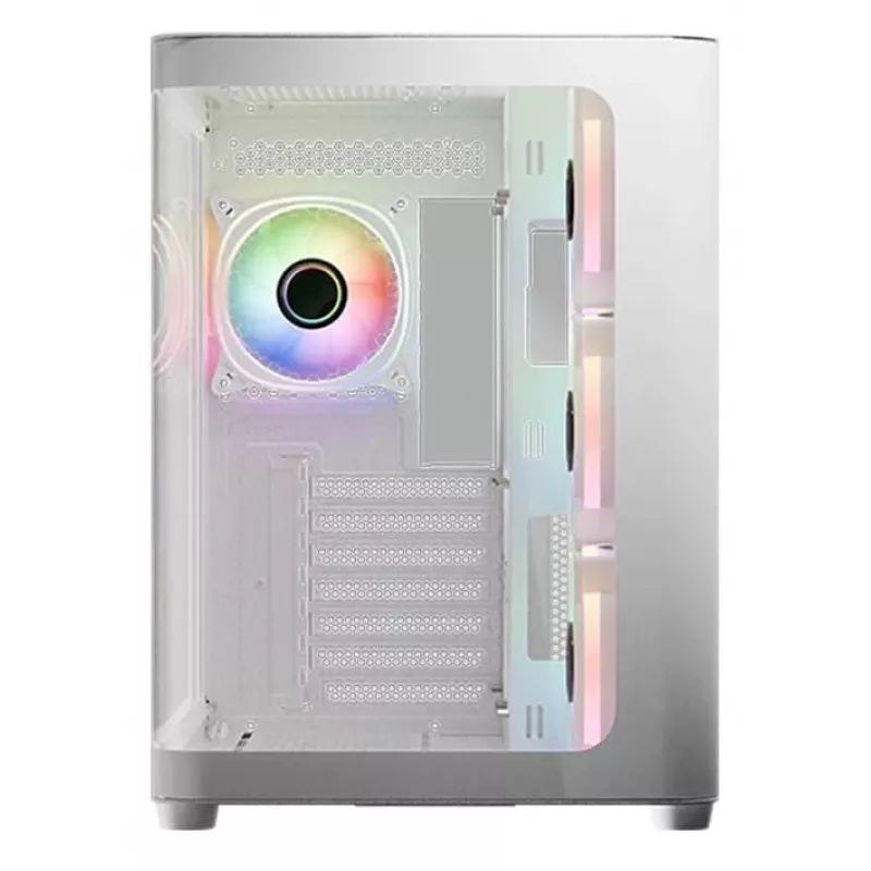 LC-Power Gaming 8001W Pro-Storm Light midi-tower ATX behuizing, wit (LC-8001W-ON)
